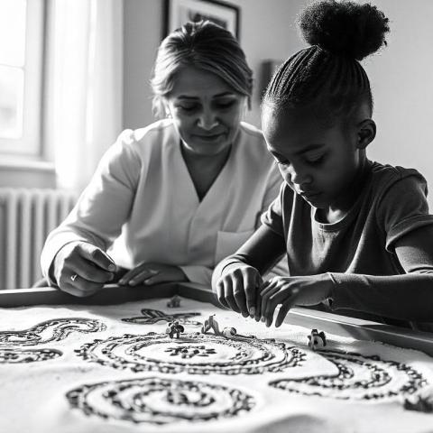 Sand Tray Therapy: Visualizing and Processing Emotional Conflicts